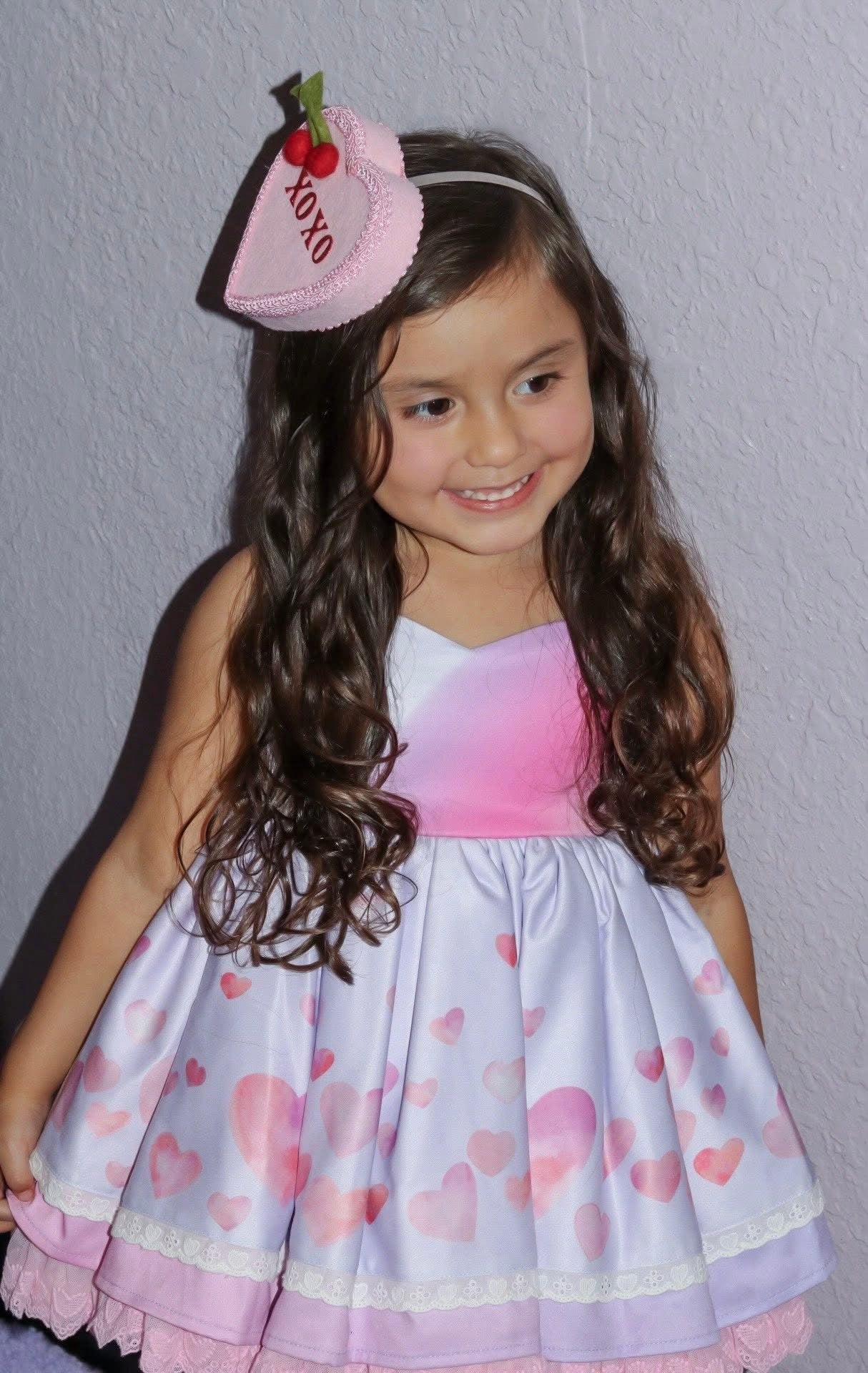 Only You Heart Fascinator