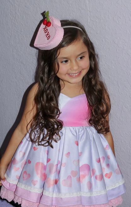 Only You Heart Fascinator