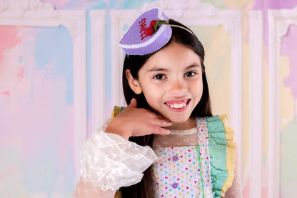 Lilac Sweetheart Fascinator