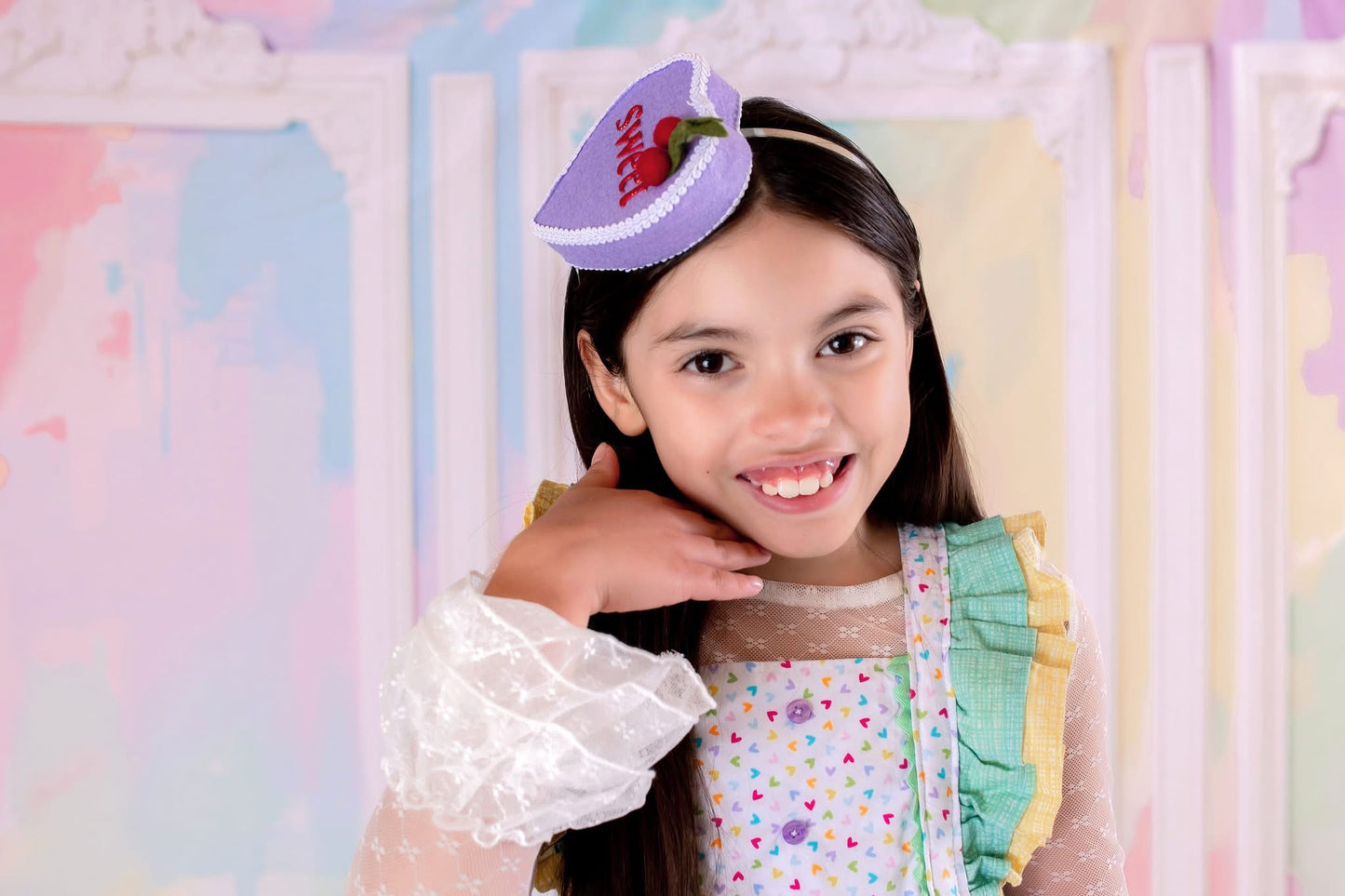 Lilac Sweetheart Fascinator