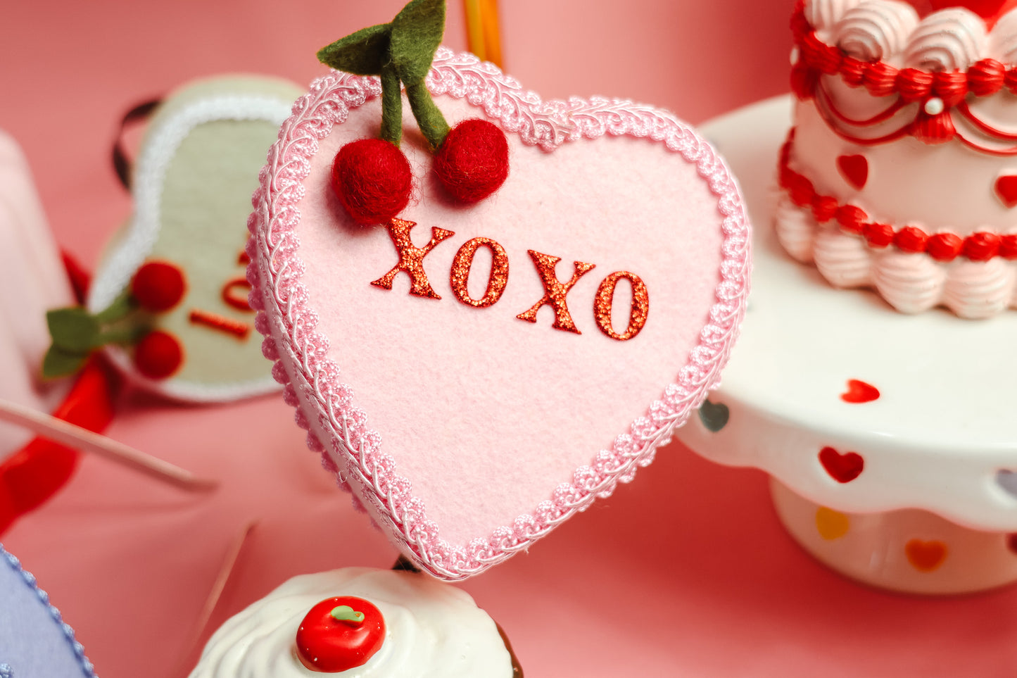 Only You Heart Fascinator