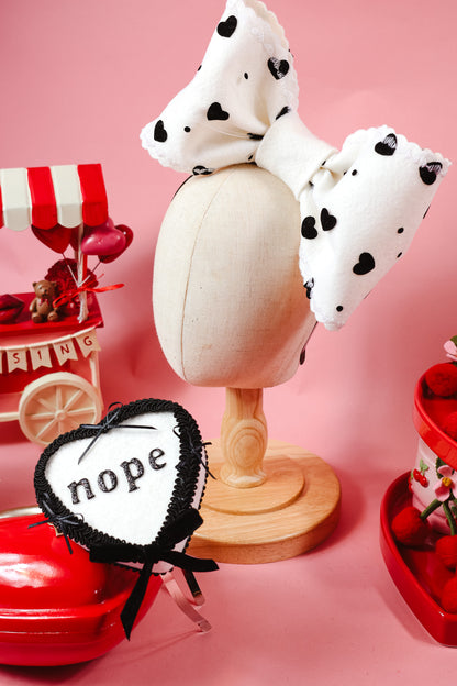 Anti Valentines Fascinators