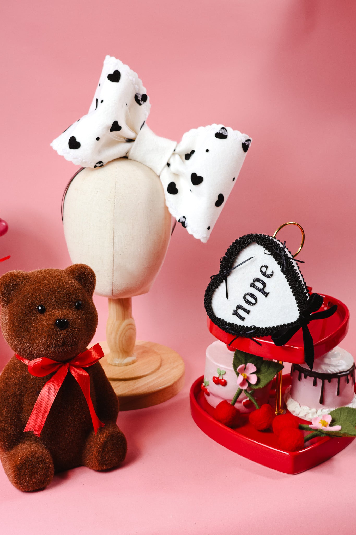 Anti Valentines Fascinators