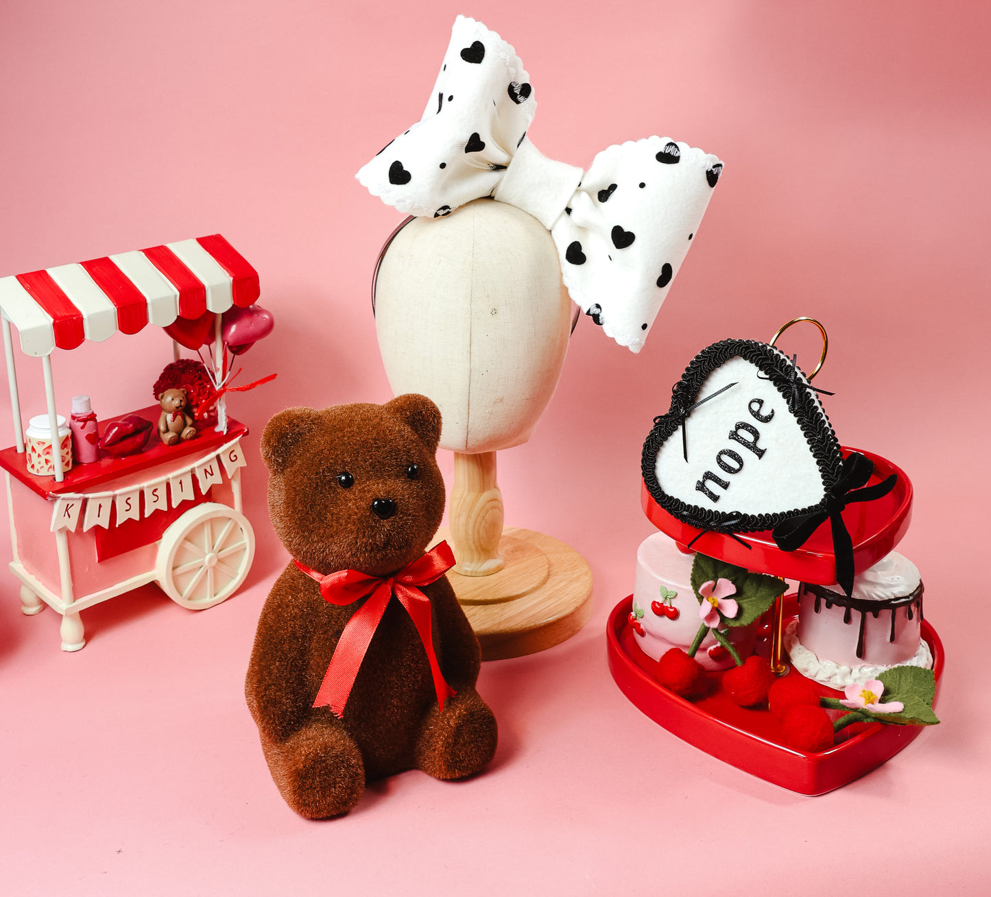 Anti Valentines Fascinators