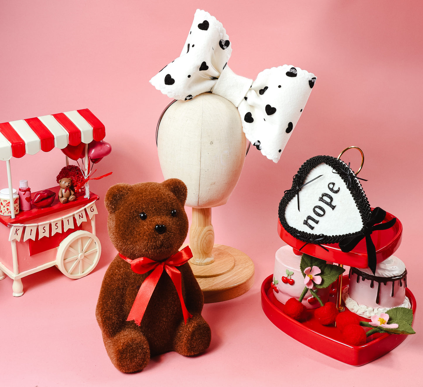 Anti Valentines Fascinators