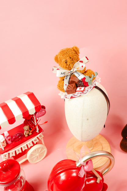 Teddy And Chocolates Fascinator