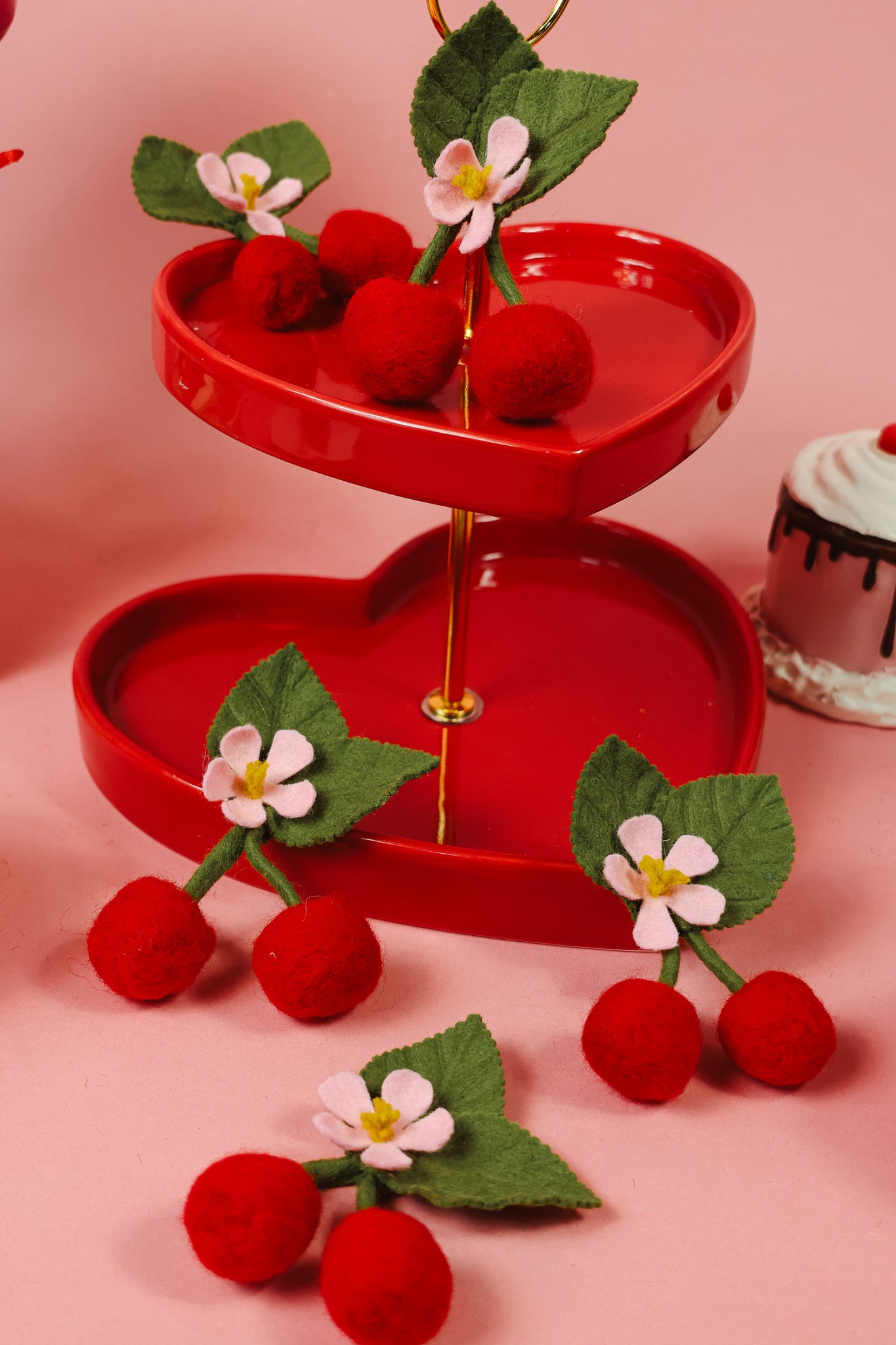 Cherry Blossom Clip set