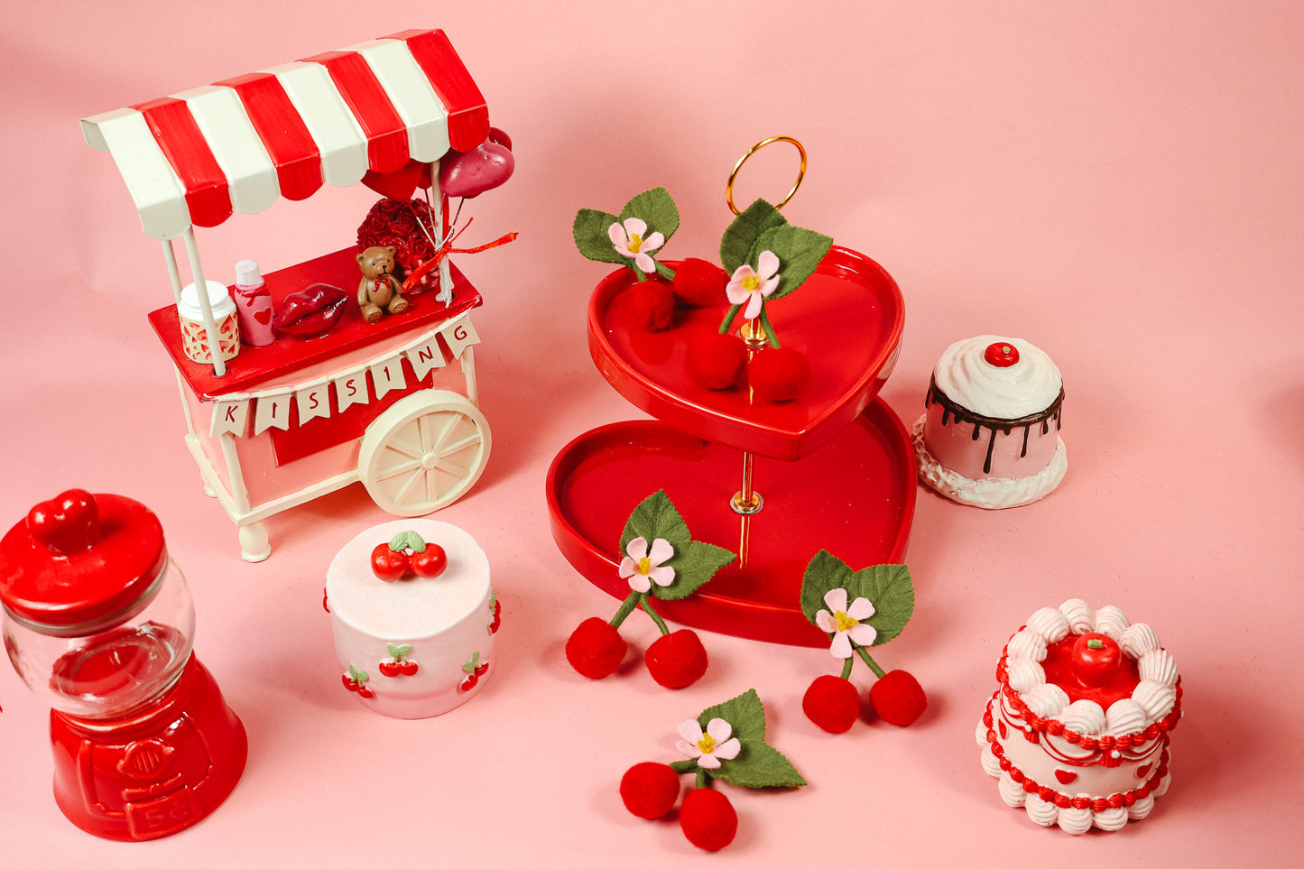 Cherry Blossom Clip set