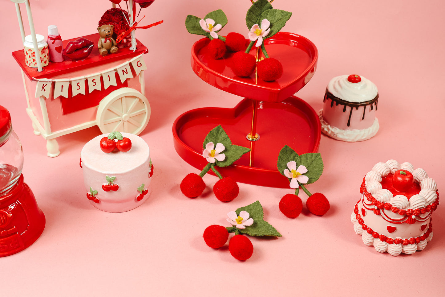 Cherry Blossom Clip set