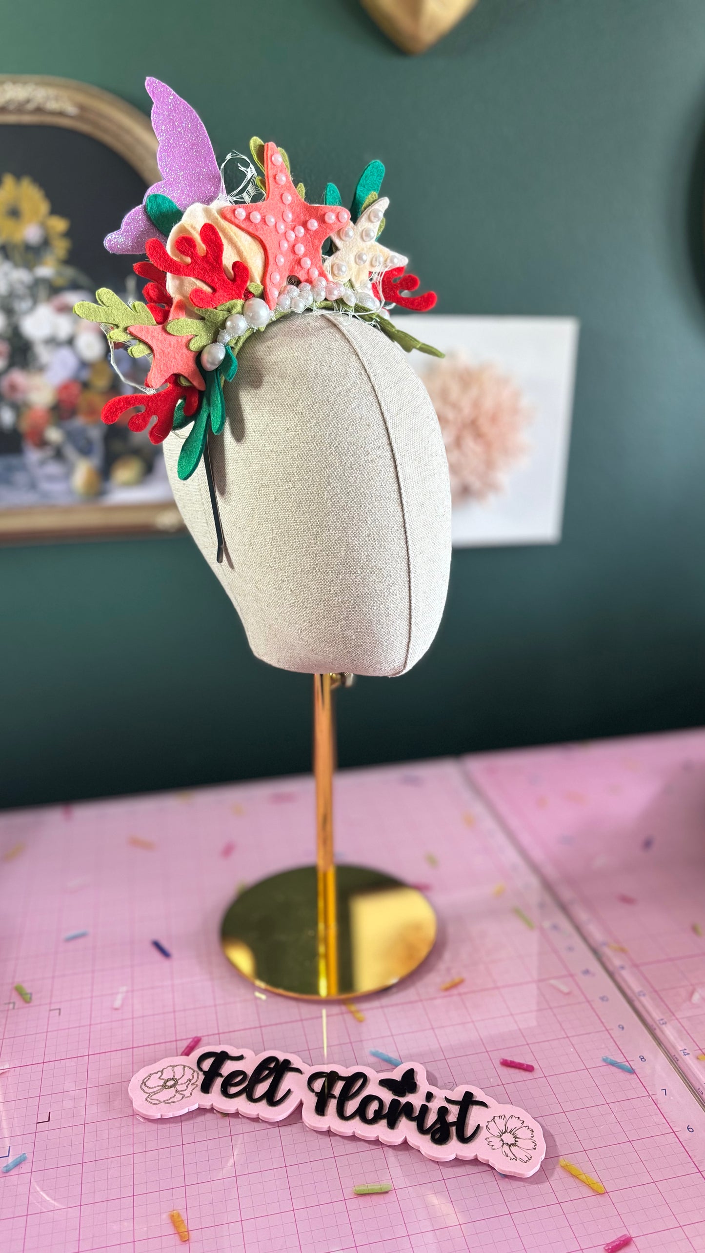 Under the Sea Inspired Fascinator 2026 Version