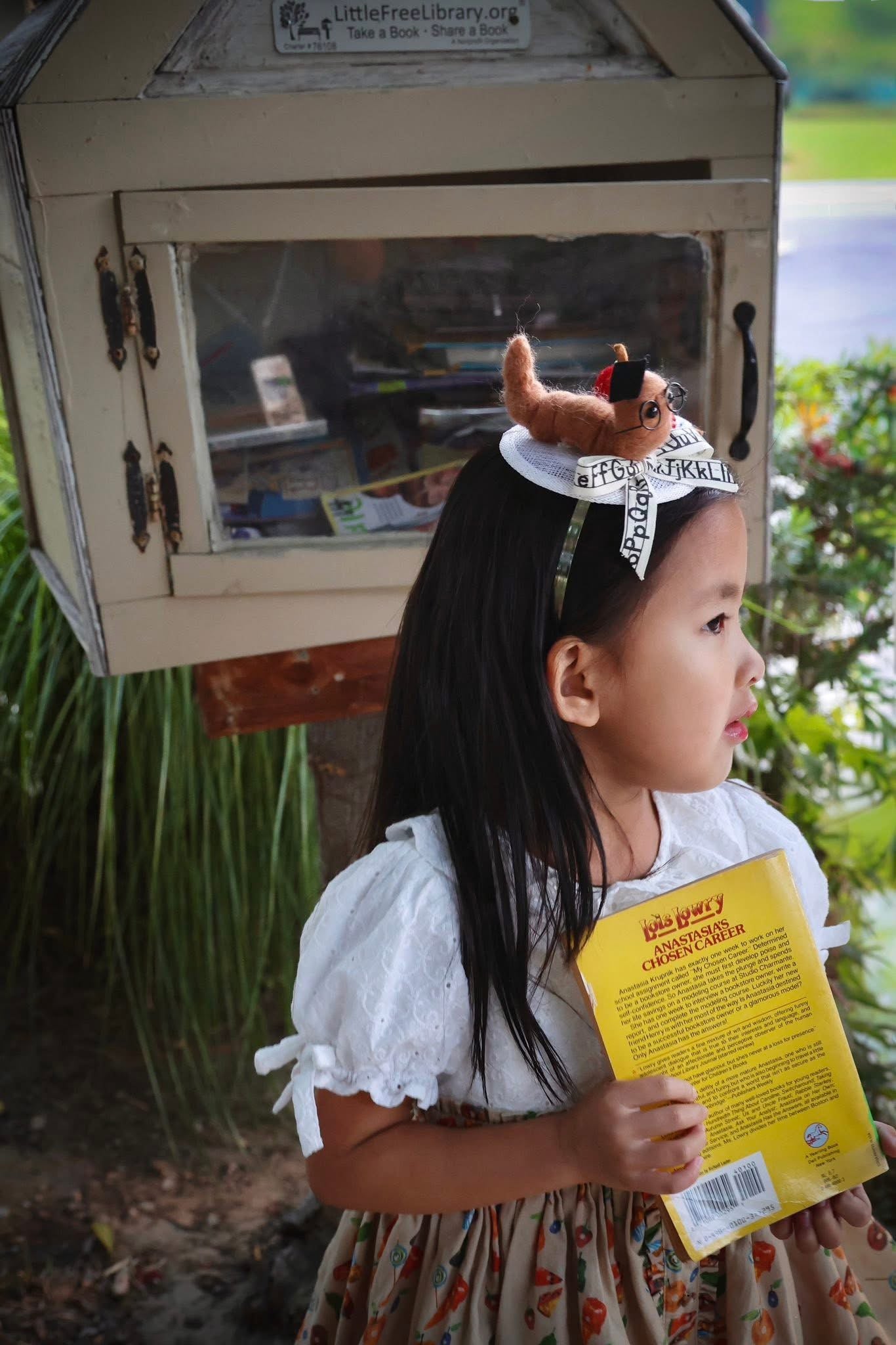Book Worm  Fascinator