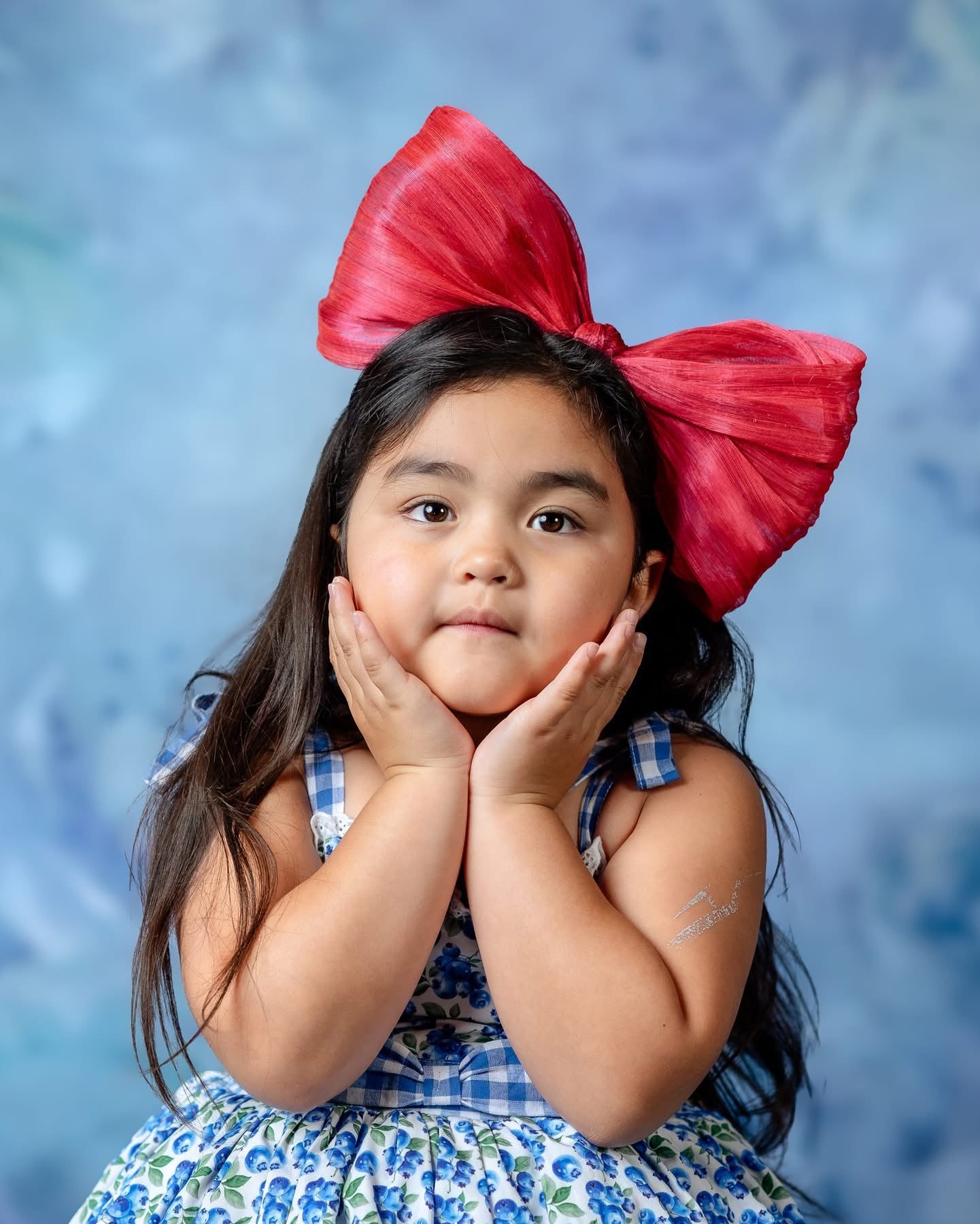 Millinery Red Bow