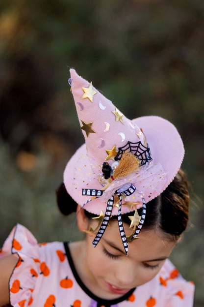 Luna Witch Hat Pink