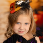 Candy Corn Felted Shape Fascinator