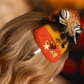 Candy Corn Felted Shape Fascinator