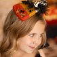 Candy Corn Felted Shape Fascinator