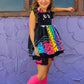 Rainbow Nostalgia Batt-y Fascinator