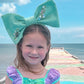 Oversize Scalloped Mermaid Bow Fascinator