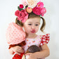 Macaroons  Floral Fascinator