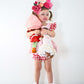Macaroons  Floral Fascinator