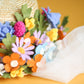 Floral Vintage Boater Straw Hat