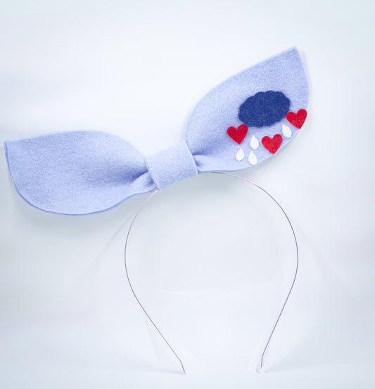 Grumpy Bear Bow {{ Care Bear Inspired}} Collection