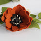 Fall-ing In Love  Collection /Anemones Single Crown/Felt Flower/feltcrowns/birthday/headbands/boho crowns/fall/ floral crowns/felt