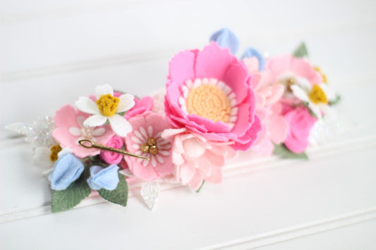 Princess Inspired Crowns Aurora|felt Floral