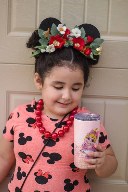 Inspired Mouse Ears Clips/fantasy/feltflowers/mouseears/birthday party/playroom/cosplay/costume/earcrowns