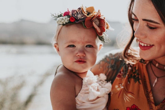 Slring crown  /felt/felt flower/ feltheadband/feltflower/feltaccesories/Fall/photoProps/newborn/kids/hair