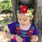 Maria Bonita inspired Crown//Felt// Feltheadband//feltcrown//flowercrown//whimsical//Mexicanparty//Flowers//Mexican//Fiestaparty//texmex