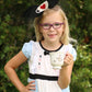 Tea Cup Bow |Alice in Wonderland| Felt Bow| FeltFlowers |