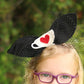 Tea Cup Bow |Alice in Wonderland| Felt Bow| FeltFlowers |
