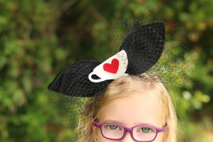 Tea Cup Bow |Alice in Wonderland| Felt Bow| FeltFlowers |