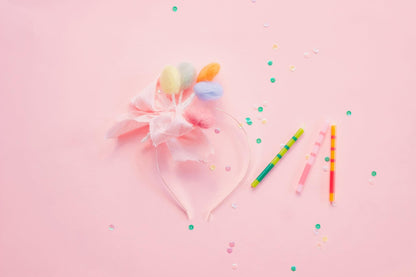 Happy Birthday Balloon Fascinator|Birthday Party|Fascinators|Cumpleaños| Balloon headbands| Balloon headpiece|Hair  Accesories|