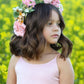 Crown style Floral Headpiece