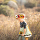 Harpalium Sunflower & Poppies Halo