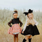 Big Bow Fascinator  Black.
