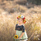 Harpalium Sunflower & Poppies Halo