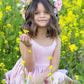 Crown style Floral Headpiece