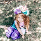 Over the Top Mermaid Floral Fascinator