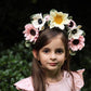 Girasol Sunflower& Anemones Floating Halo
