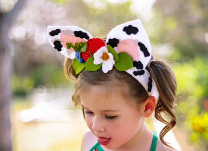Cow Inspired Crown