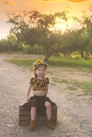 Clytie Petite Sunflower Halo