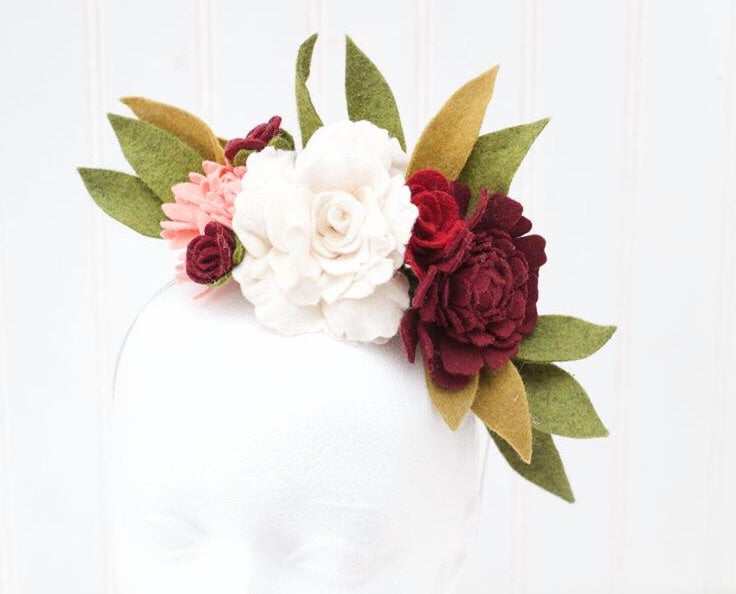 Victorian Rose Fascinator