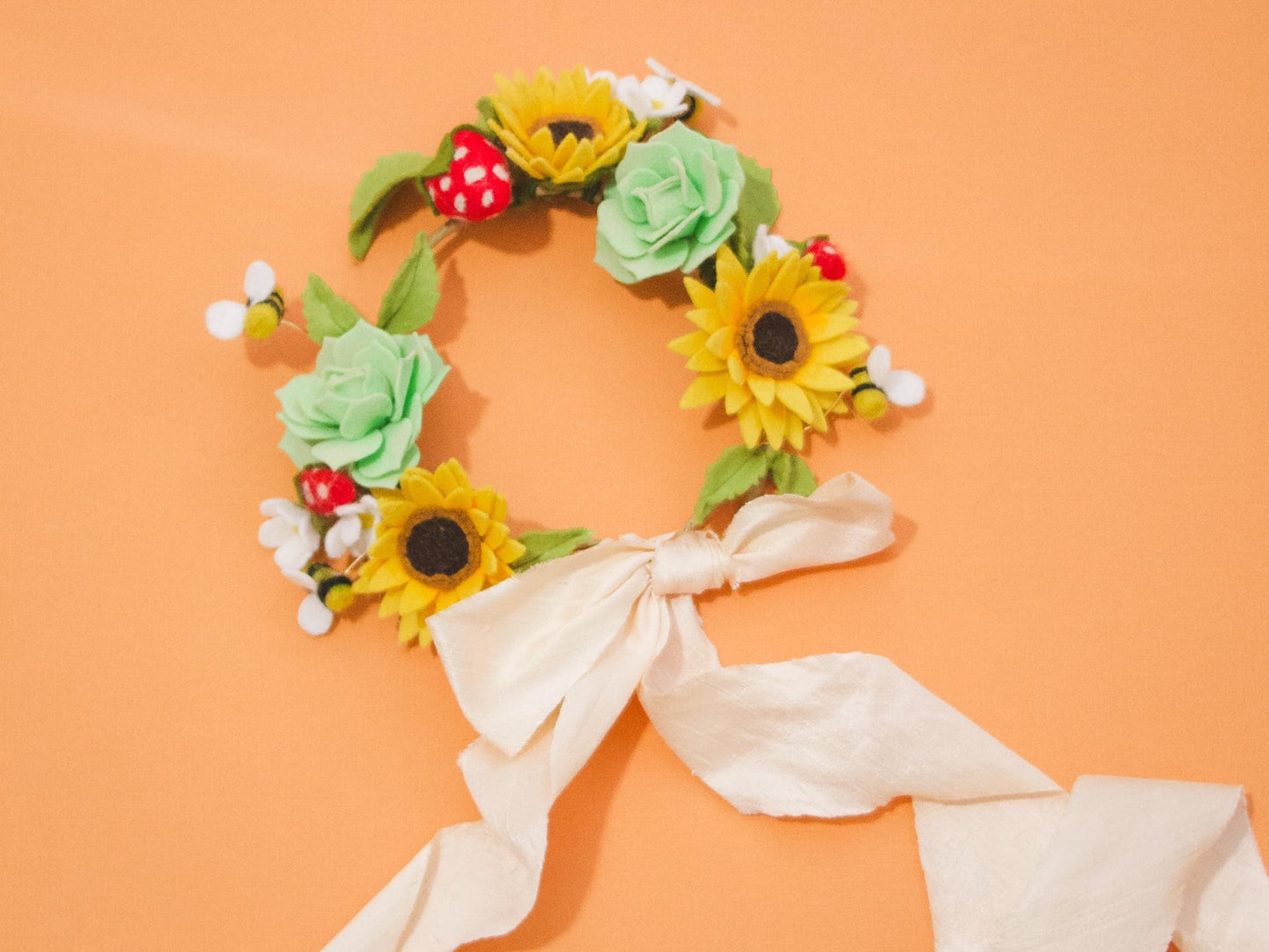 Sunflowers & Bees