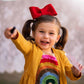 Red Statement Petite Designer Bow