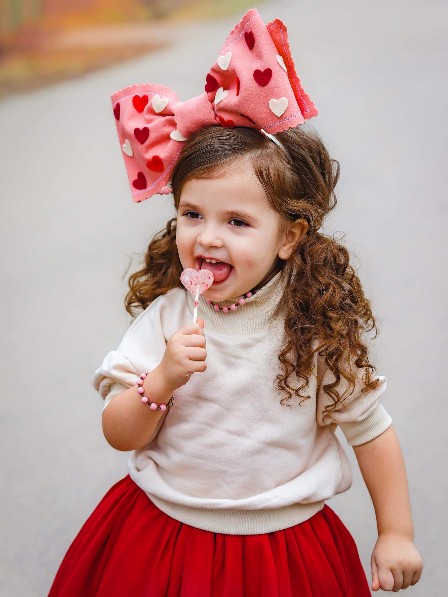 Be Mine Oversize Bow Band