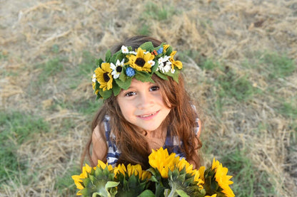 Sunflower Solstice Classic Crown