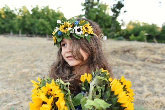 Sunflower Solstice Classic Crown